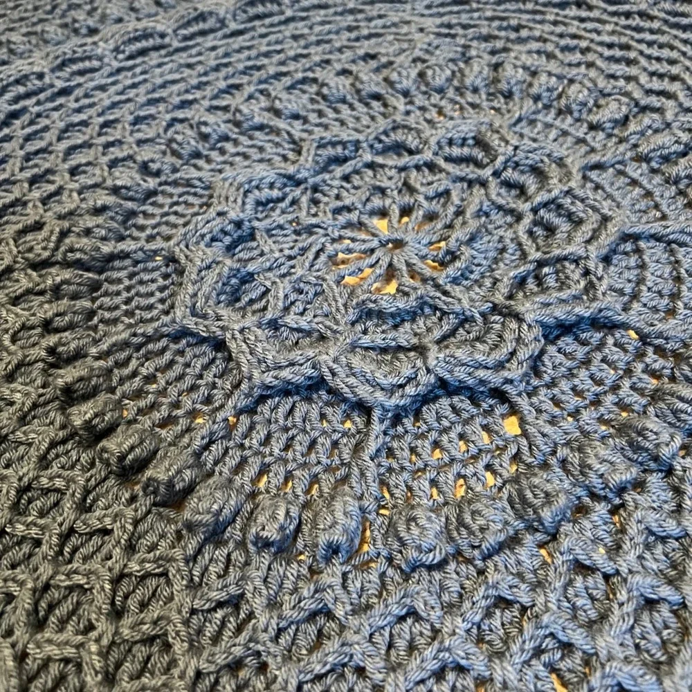 Handmade crochet mandala